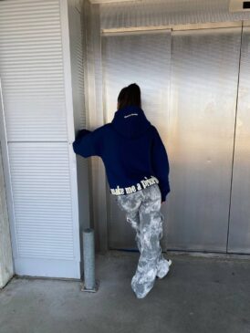 MAKE ME A PRIORITY &#8211; BALENCIAGA BLUE &#8211; PREMIUM QUALITY &#8211; PUFF PRINT