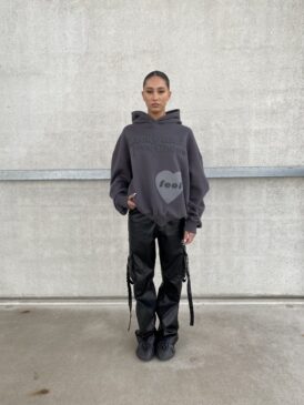 GHOST HOODIE FROM SARVARI x Priority Design Studios – METEORITE GREY