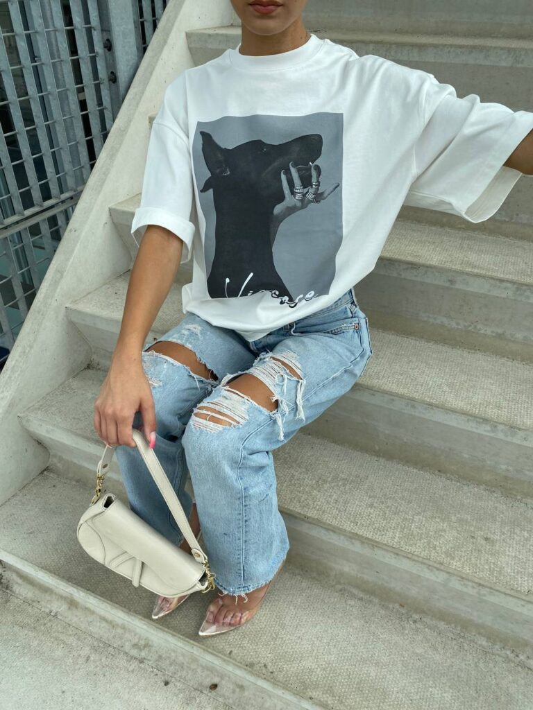 MAEVE TEE – OFF WHITE