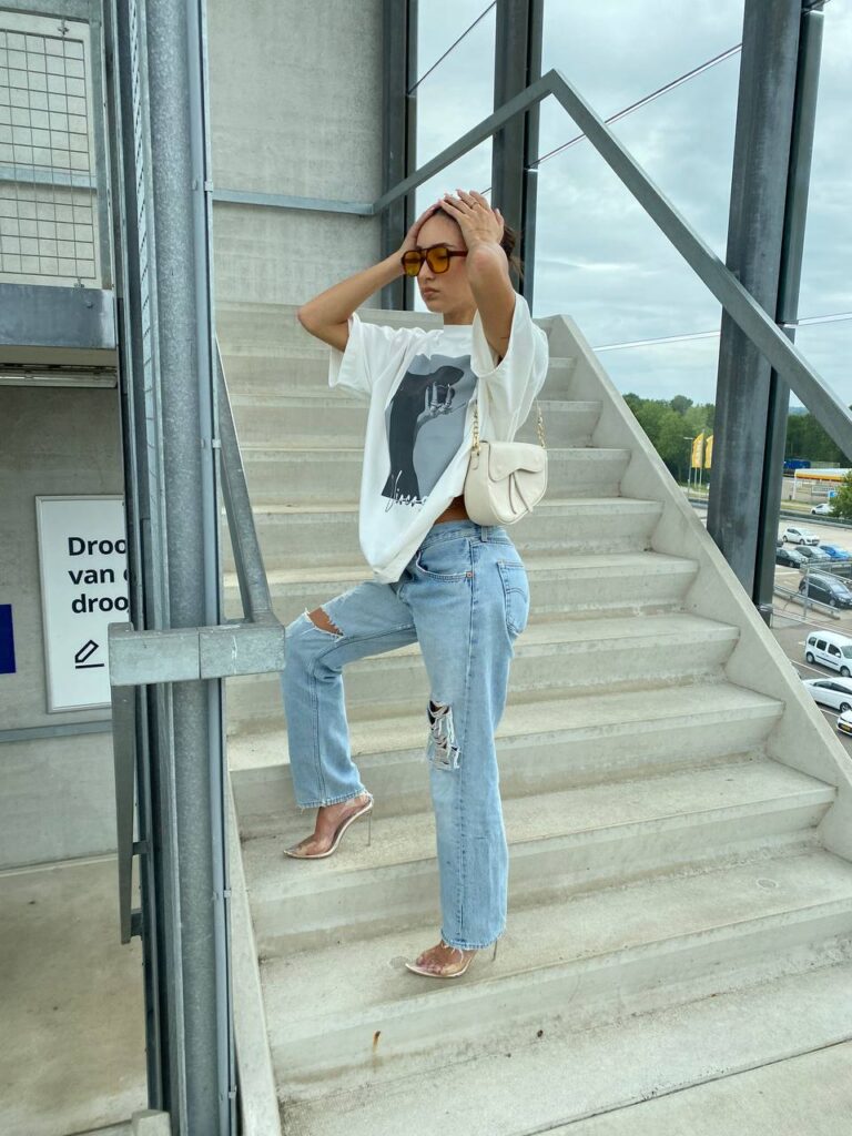 MAEVE TEE – OFF WHITE