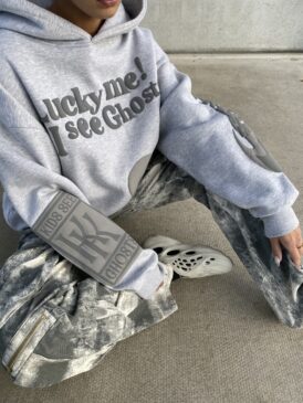 GHOST HOODIE FROM SARVARI x Priority Design Studios – MELANGE GREY