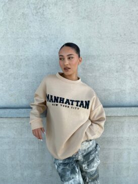 MANHATTAN SWEATER &#8211; BEIGE