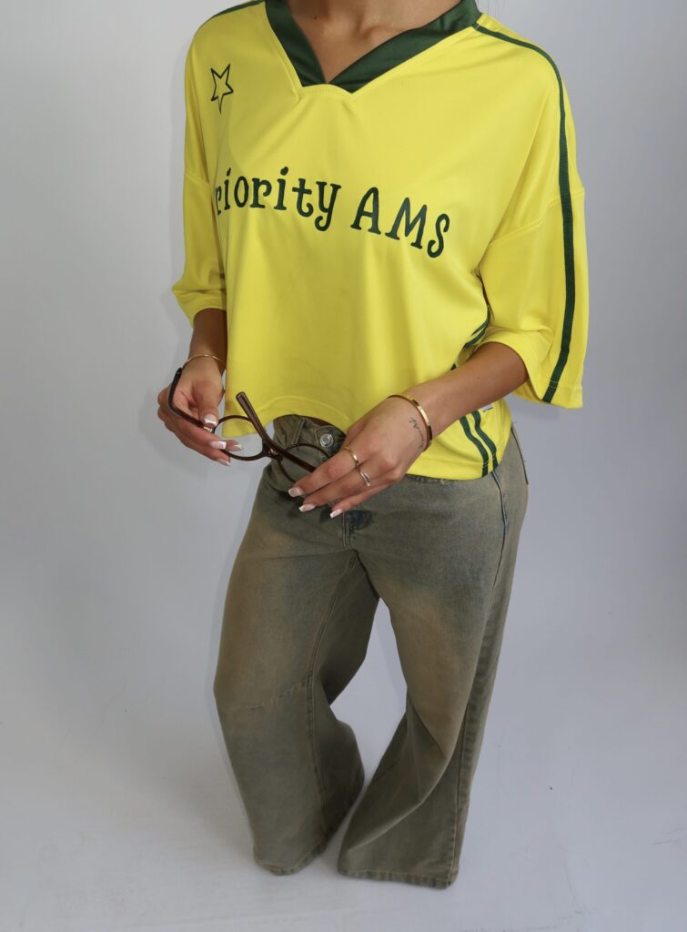 FOOTBALL TOP OVERSIZED – BRASIL