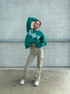 PRIORITIZE ME SWEATER &#8211; PREMIUM QUALITY &#8211; GREEN