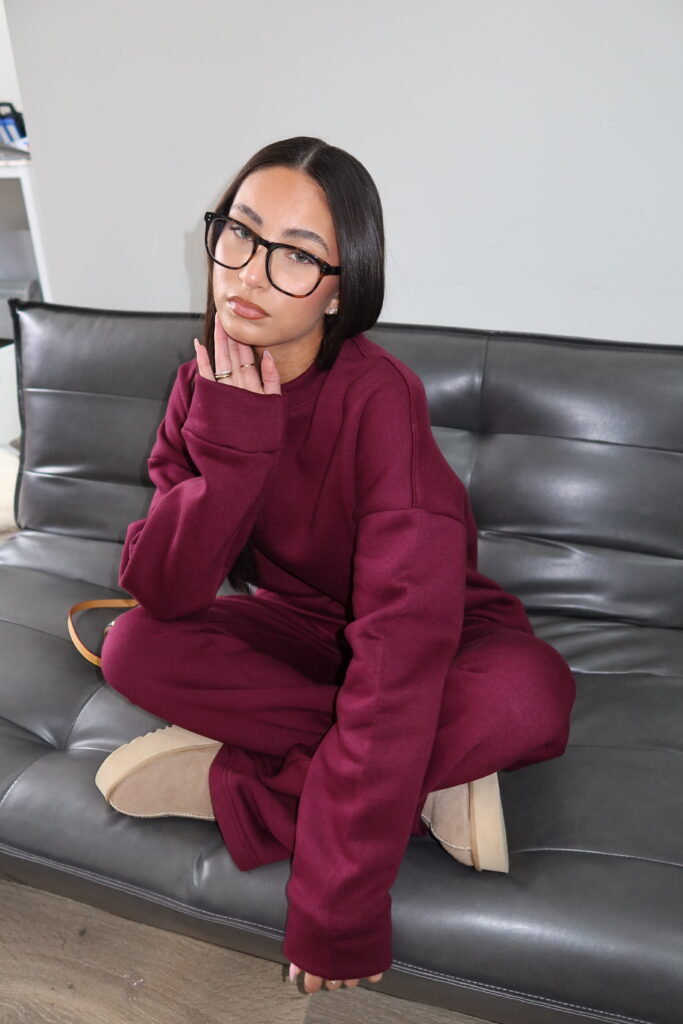 BLANCS CHAPTER 1 – BLANC SWEAT TRACKSUIT – BURGUNDY