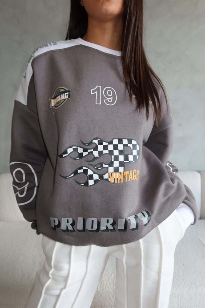 SS24 LONGSLEEVE SWEATER – GREY