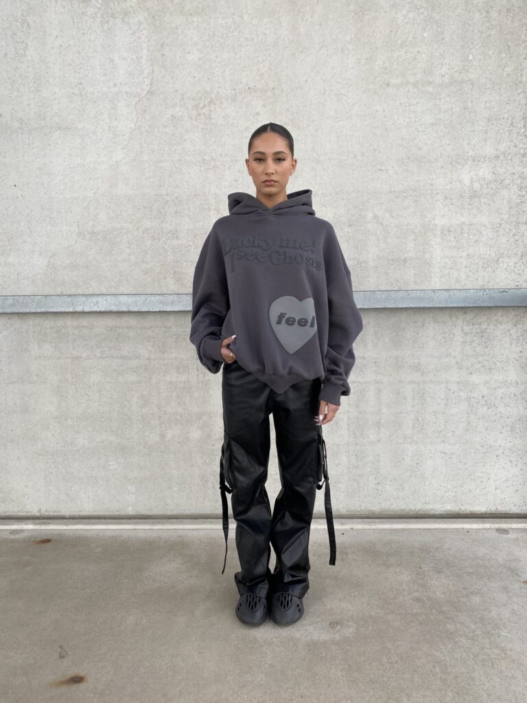 GHOST HOODIE – METEORITE GREY