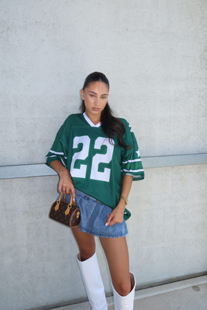 AW24 JERSEY – PREMIUM MESH/JERSEY – FALL GREEN