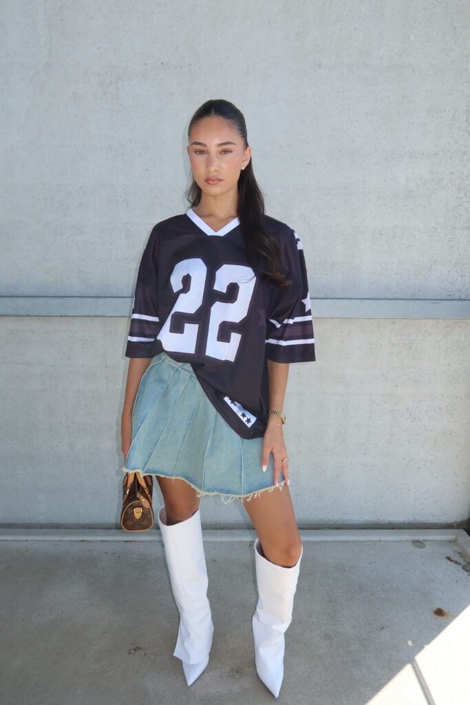 AW24 JERSEY – PREMIUM MESH/JERSEY – CLASSIC BLACK