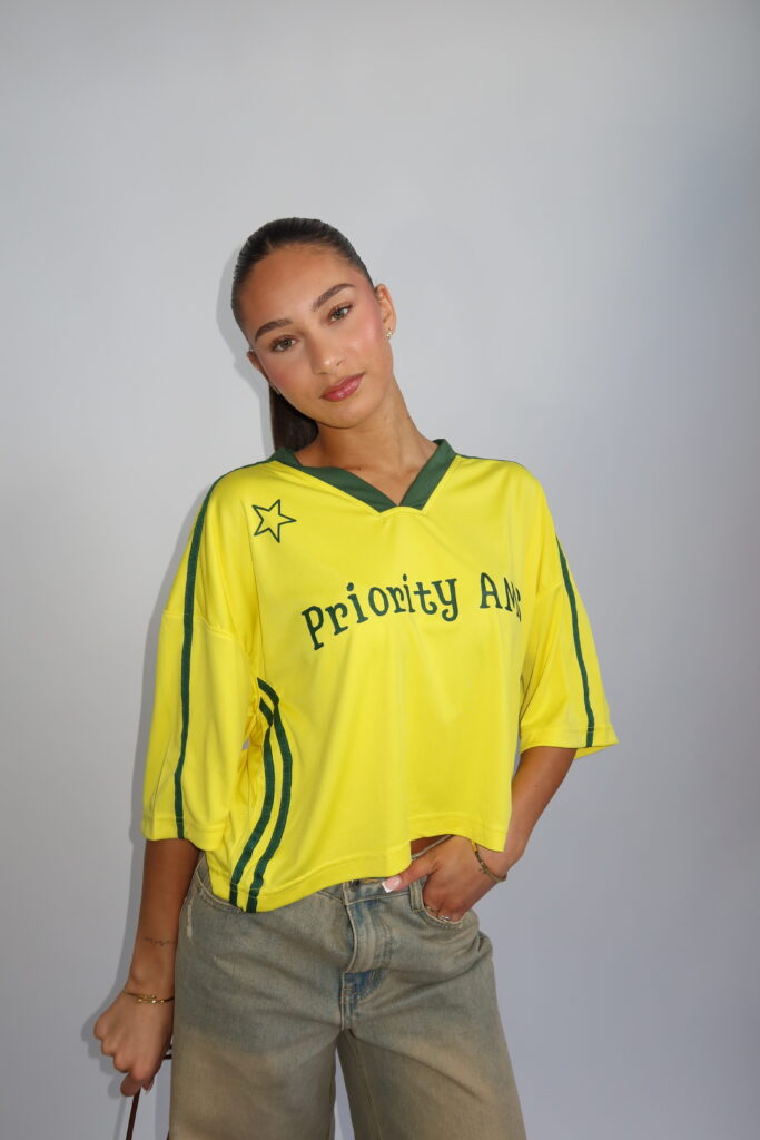 FOOTBALL TOP OVERSIZED – BRASIL