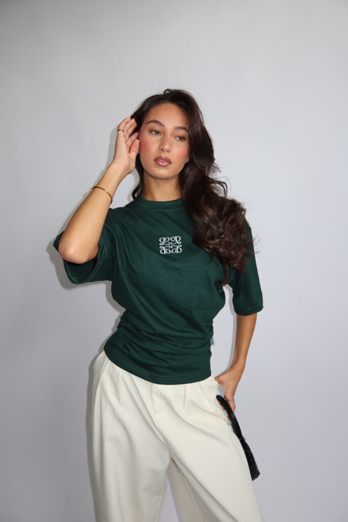 PRIORITY MONOGRAM SNATCHED TOPS – AUTUMN 25 – FALL GREEN