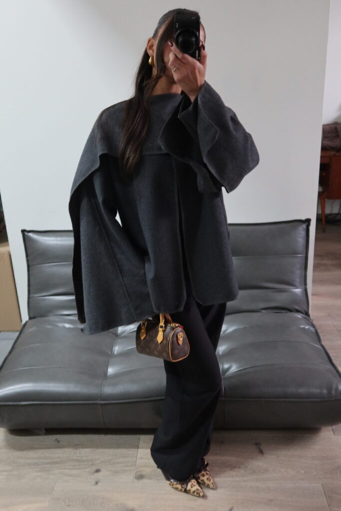 SCARF JACKET – PREMIUM QUALITY – ASPHALT GREY