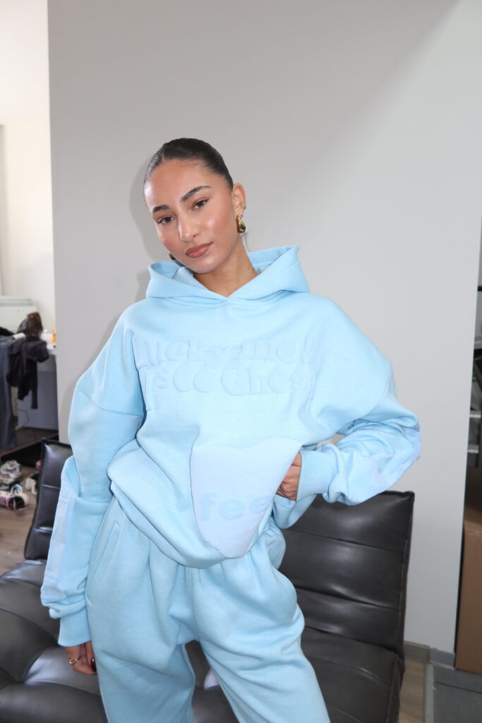 GHOST HOODIE – ICE BLUE